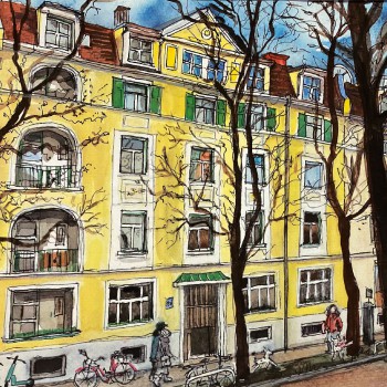 valleystr aquarell mit tuschestiftx24cm valleystr aquarell mit tuschestiftx24cm